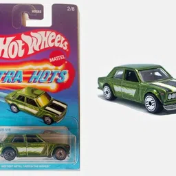 ULTRA HOTS '71 DATSUN 510,DIE-CAST TOY VEHICLE-image-4