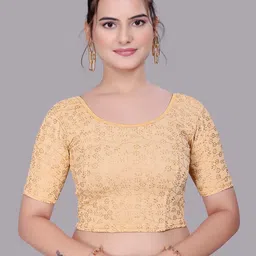 priyanka traders Round Neck Women Blouse-picture-25