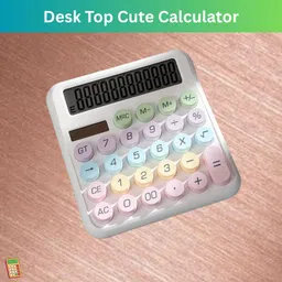 frony Desktop Cute Calculator, 12-Digit Large Display With Aesthetic Candy ColorY261 Desktop Cute Calculator, 12-Digit Large Display With Aesthetic Candy ColorE261 Basic Calculator-picture-33