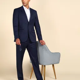 raymond Men 2 PC Suit Solid Suit image 2