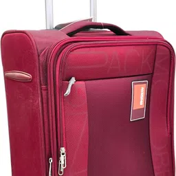 american tourister Small Cabin Suitcase (55 cm) 4 Wheels - CANIS PLUS 55 ( CABIN SIZE ) - Red image 2