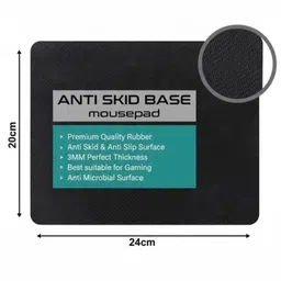 KEERTHI Motivational "Never Give Up" Mouse Pad for Laptop/PC Mousepad image 4