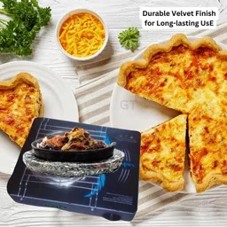 rhobos Velvet Grill Hot Plate 2000W | High-Efficiency Heating | Durable Velvet Finish Electric Cooking Heater image 4