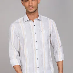 killer Men Slim Fit Striped Casual Shirt-picture-21