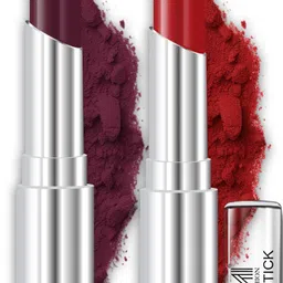 MI FASHION Set Of 2 Creamy Matte Bullet Lipstick - 3.5 g Each - Shade No - 06 & 10 image 2