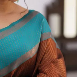 CANIZZARO Woven Design Silk Blend Banarasi Saree image 3