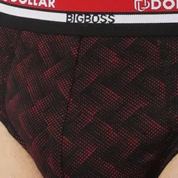 Dollar Bigboss Men Abstract Printed Pack of 2 Low-Rise Basic Brief image 3