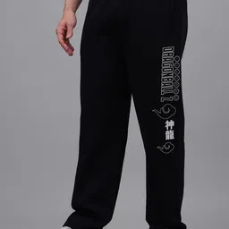 Free Authority Men Dragon Ball Z Printed Drawstring Track Pants image 4