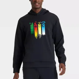 Moda Rapido Men Printed Hooded Sweatshirt image 3