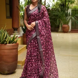 KALINI Floral Zari Saree-picture-15