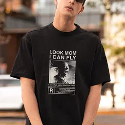 Stitchmeashirt Typography Printed Round Neck Pure Cotton T-shirt-picture-42