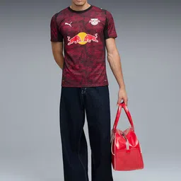 Puma Men Polyester Printed Regular Fit T-shirt image 3