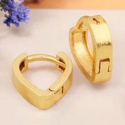 SHREE KRISHNA SHOPPING Gold-Plated Brass Earrings image 1