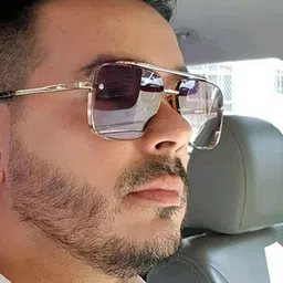 Being Better Unisex Black Lens & Gold-Toned Rectangle Sunglasses with-picture-34