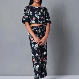 merrigo kidz CACA CINA Girls Printed Top with Palazzos-picture-29