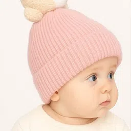 ketkar Unisex Kids Woollen Beanie image 5