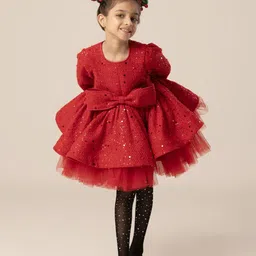 HOITY MOPPET Girls Fit and Flare Dress-picture-18