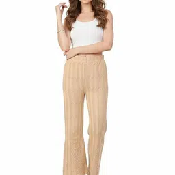 Thrifty Thread Women Mid Rise Woolen Trouser-image-22