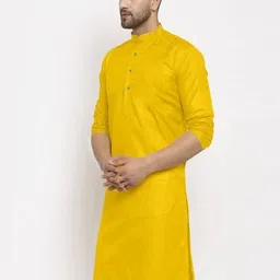 ANUJ FASHION Men Blended Straight Kurtas image 2