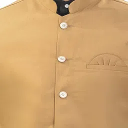 BuaGi Collection Mandarin Collar Woven Nehru Jackets image 2
