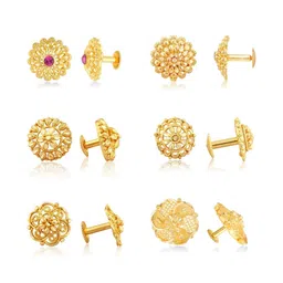 VIVASTRI Women Gold-Plated Alloy Earrings-picture-13
