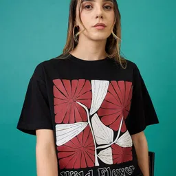 Mast & Harbour Women Printed Pockets T-shirt-picture-25