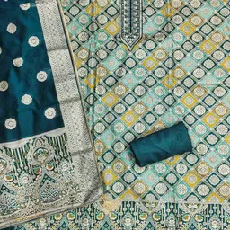 MANVAA Woven Design Unstitched Dress Material image 4