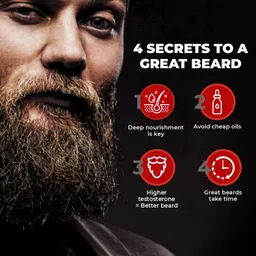 BEARDO Beard and Hair Growth Oil 50ml with Beard Activator Advance Derma Roller for Men image 5