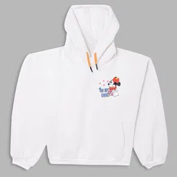 Blue Giraffe Girls Hooded Sweatshirt-image-7