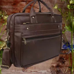 Men & Women Brown Messenger Bag-image-75