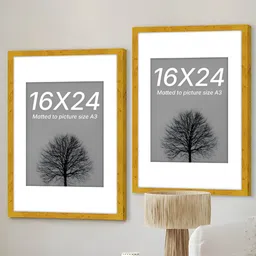 Art Street Gold-Toned 2 to 4 Pieces Wood Wall Photo Frames-image-19