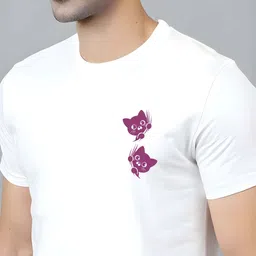 KAIDO Graphic Printed Round Neck Cotton T-shirt image 3