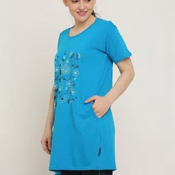 ONE SKY Women Floral Printed Pockets 1 T-shirt image 2