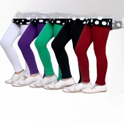 Tik Tok WEARS Girls Multi Churidar Length Leggings-image-20