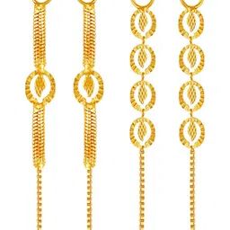 VIVASTRI Women Gold-Plated Alloy Earrings-picture-22