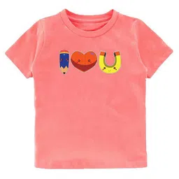 KAVEE Kids Printed Pure Cotton Applique T-shirt-picture-21