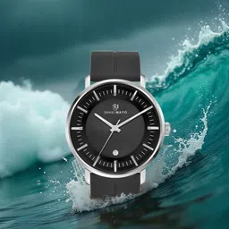 SANSIMAYO Rojar Series Men Dial & Bracelet Style Straps Analogue Watch SM-M-174-B-S-B image 4