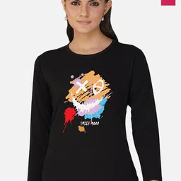 Metronaut Women 2 Printed Bio Finish Applique T-shirt-picture-11