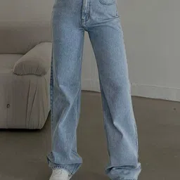 R.Code by The Roadster Life Co. Women Comfort Relaxed Fit High-Rise Light Fade Jeans-picture-18