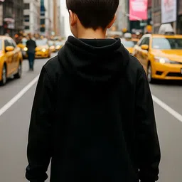 LONDON STREETS Unisex Kids Printed Hooded Sweatshirt image 3