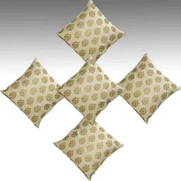 pink parrot Pinkparot Artsilk 12x12 inch cushion cover set of 5 pcs-picture-10