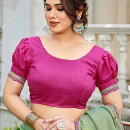 priyashi Woven Design Zari Silk Blend Saree image 5