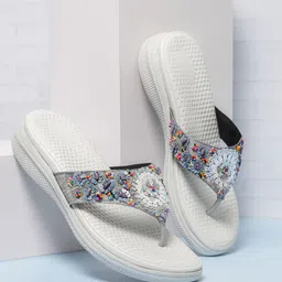 Indifeet Women Embellished Ethnic Comfort Sandals-picture-33