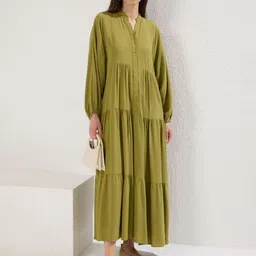 Trendyol Women A-Line Midi Dress image 4