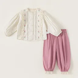 LULU & SKY Girls Printed Top with Trousers-picture-20