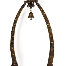 Exotic India Gold-Toned Religious Figurine Showpiece-picture-35