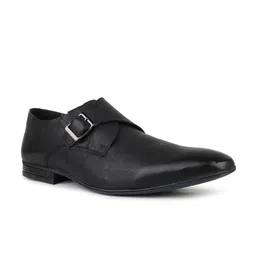 ATESBER by Inc.5 Men Leather Pointed Toe Formal Monks image 1