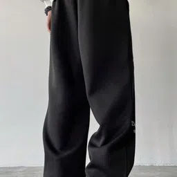 CLOTH N CODE Men Printed Relaxed Straight Fit Trousers image 3