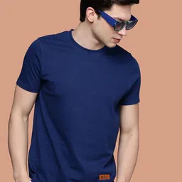 ETC Men Solid Round Neck Cotton T-shirt-picture-37