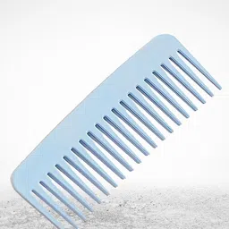 KOLORUP BEAUTY Wide Tooth Comb For Effortless Detangling- Blue image 3
